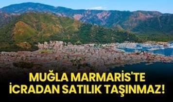 Muğla Marmaris'te icradan satılık taşınmaz!