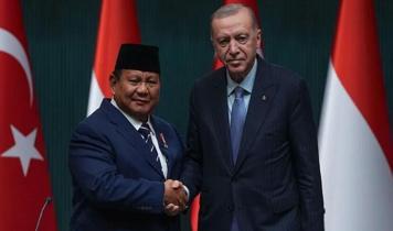 Cumhurbaşkanı Erdoğan, Endonezya Cumhurbaşkanı Subianto ile telefonda görüştü