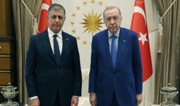 Cumhurbaşkanı Erdoğan, Cemil Tugay'ı kabul etti