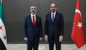 MİT Başkanı Kalın, Suriye Dışişleri Bakanı Şeybani ile Ankara'da görüştü