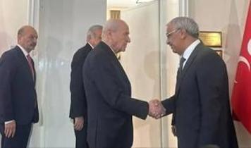 MHP lideri Bahçeli, DEM Parti heyetiyle görüştü