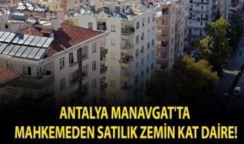 Antalya Manavgat'ta mahkemeden satılık zemin kat daire!