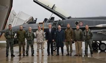 Gökyüzünün lideri F-16 savaş uçakları Letonya semalarında! Melnis, Türkiye'ye teşekkür etti