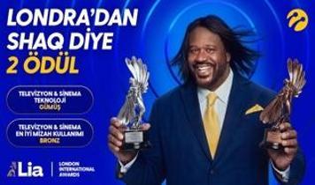 Turkcell'in “Shaq diye 5G” reklam kampanyasına London International Awards'tan çifte ödül