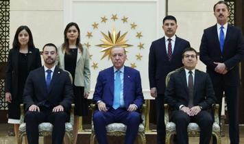 Cumhurbaşkanı Erdoğan El Salvador Büyükelçisini kabul etti