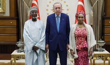 Cumhurbaşkanı Erdoğan Nijerya Büyükelçisi Dakingari'yi kabul etti
