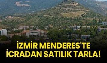 İzmir Menderes'te icradan satılık tarla!