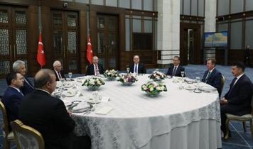 Cumhurbaşkanı Erdoğan, Yüksek Mahkeme Başkanlarıyla bir araya geldi