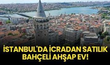 İstanbul Beyoğlu'nda icradan satılık bahçeli ahşap ev!