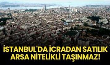 İstanbul Şişli'de icradan satılık arsa nitelikli taşınmaz!