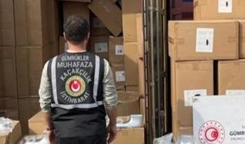 Gümrüklerde 91,7 milyar liralık kaçak eşya ve uyuşturucu ele geçirildi