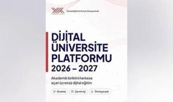 Dijital Üniversite Platformu için başvuru süresi uzatıldı: 26 Ekim son gün!