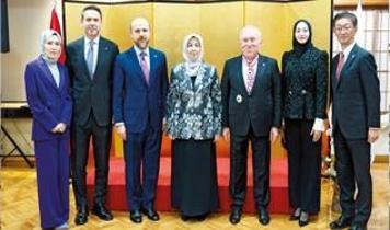 Japonya'dan Büyükelçi Murat Mercan'a ‘Yükselen Güneş Nişanı'