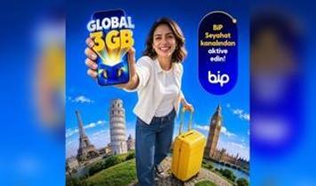 Turkcell'den 174 ülkede geçerli Global 3 GB paketi hediye