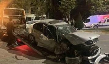 Çorum'da iki otomobil çarpıştı: 4 yaralı