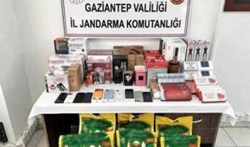 Gaziantep'te 1 milyon TL değerinde kaçak ürün ele geçirildi