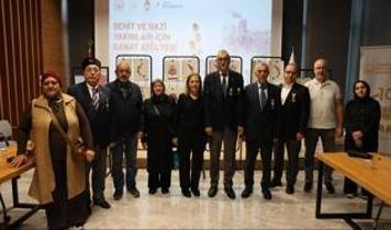Cumhuriyet Bayramı'nda anlamlı buluşma: Gazilerin ellerinden çıkan eserler sergilendi