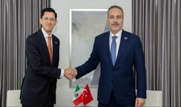 Bakan Fidan, Meksikalı mevkidaşı Alvarez ile bir araya geldi