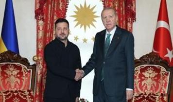 Dolmabahçe'de barış zirvesi! Cumhurbaşkanı Erdoğan, Zelenskiy ile görüştü