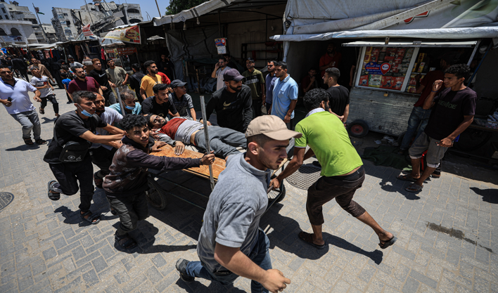Soykırımcı İsrail'in Gazze saldırıları devam ediyor: Çok sayıda Filistinli şehit oldu