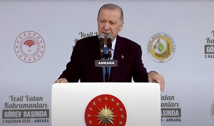 Cumhurbaşkanı Erdoğan: Orman varlığımız 23,4 milyon hektara ulaştı