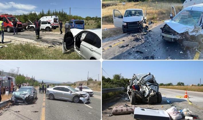 Bayramın 2. gününde 683 trafik kazası oldu, 9 kişi hayatını kaybetti