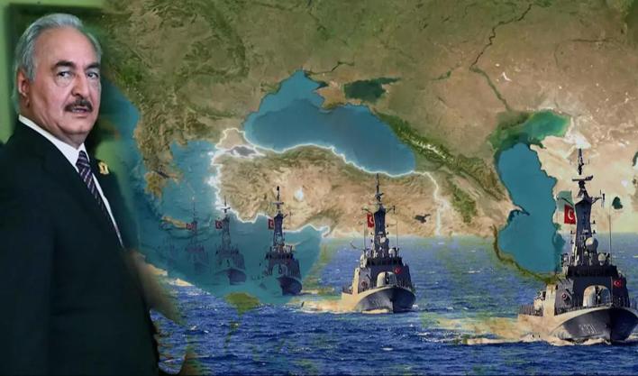 Hafter, Yunanistan'a sırt çevirdi! Türkiye'yi durdurmak için Mısır'a yalvaracaklar