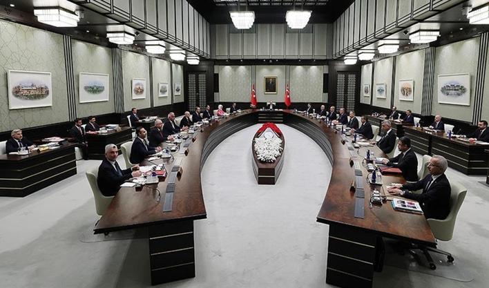 Cumhurbaşkanlığı Kabinesi, Cumhurbaşkanı Erdoğan başkanlığında toplandı