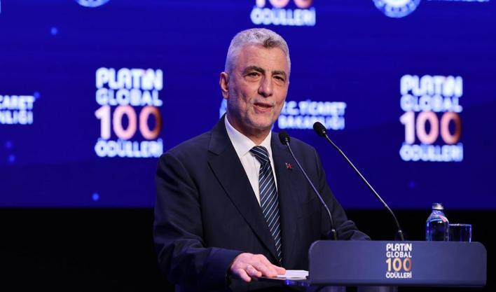 Platin Global 100 ödülleri... Bakan Bolat: Ya ilk beşte ya ilk onda yer alıyoruz