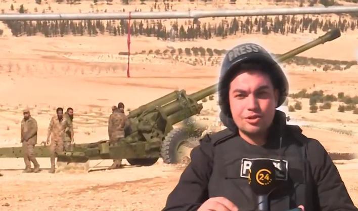 Terör örgütü YPG ateşkesi ihlal etti: 24 TV çatışma anlarını görüntüledi