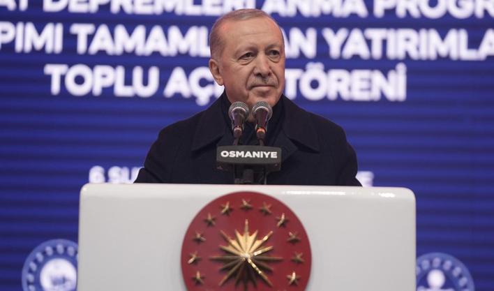 6 Şubat depreminin 3. yılı! Cumhurbaşkanı Erdoğan: Biz eserlerimizle konuşuyoruz