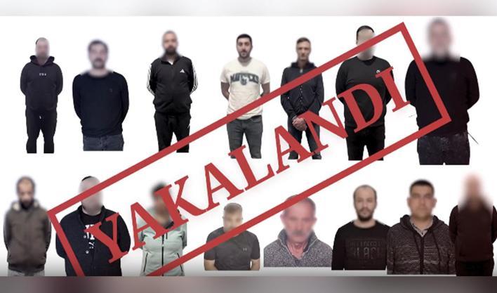 Kırmızı bültenle ve ulusal seviyede aranan 15 suçlu Türkiye'ye getirildi