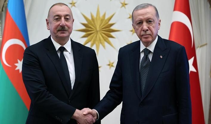 Cumhurbaşkanı Erdoğan, Aliyev ile telefonda görüştü