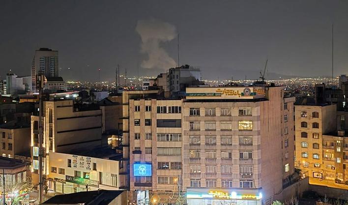 İsrail ordusu Tahran'a yeni bir saldırı başlattığını duyurdu