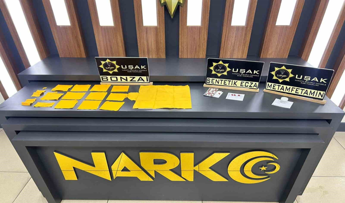 Uşak'ta uyuşturucu operasyonlarında gözaltına alınan 6 kişiden 5'i tutuklandı