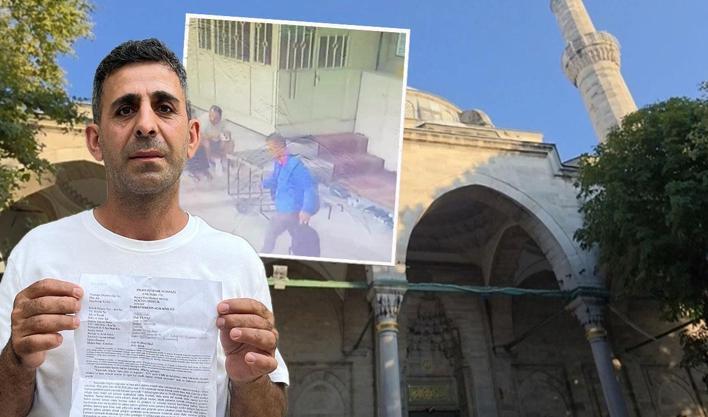 Namaz kılarken 10 yıllık birikimi 53 gram altın ve 70 bin lirası çalındı! Hırsızlık anı kamerada
