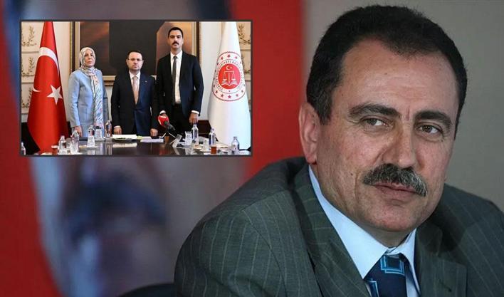 Dosya raftan indi! Adalet Bakanı Gürlek merhum Muhsin Yazıcıoğlu'nun ailesiyle görüştü