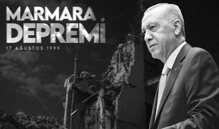 Cumhurbaşkanı Erdoğan'dan "17 Ağustos" mesajı
