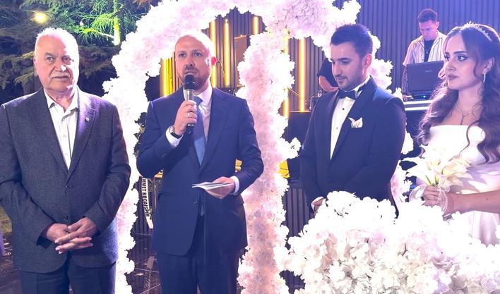 Bilal Erdoğan nikah şahidi oldu: Genç çifte en az 3 çocuk tavsiyesinde bulundu