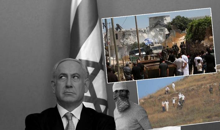 Netanyahu'nun maskeli teröristleri Kusra'ya indi: Araçlarla baskın yaptılar