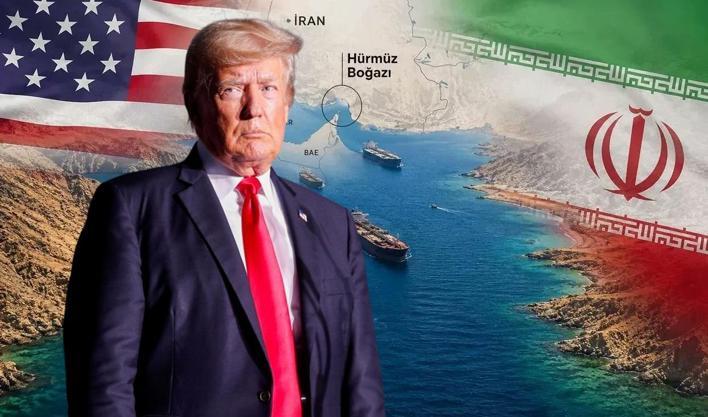Trump: Hürmüz Boğazı'nı kontrol ediyoruz, İran ekonomisi çöküyor