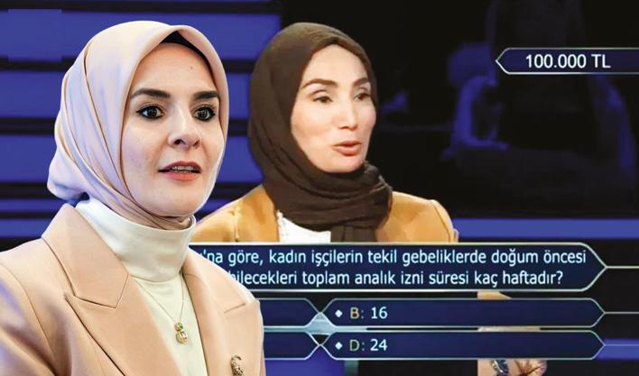 Kim Milyoner Olmak İster'deki soru gündem oldu! Doğru cevabı Bakan verdi