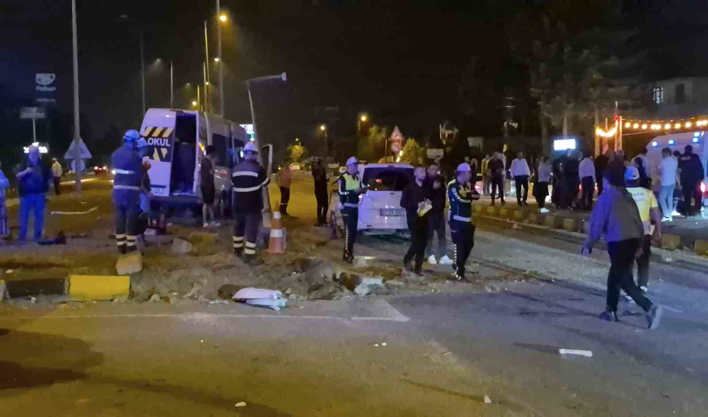 Düğün dönüşü can pazarı: Minibüs ile ticari araç çarpıştı, 21 yaralı