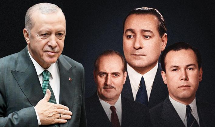 Cumhurbaşkanı Erdoğan idamlarının 65. yılında Menderes, Zorlu ve Polatkan'ı andı