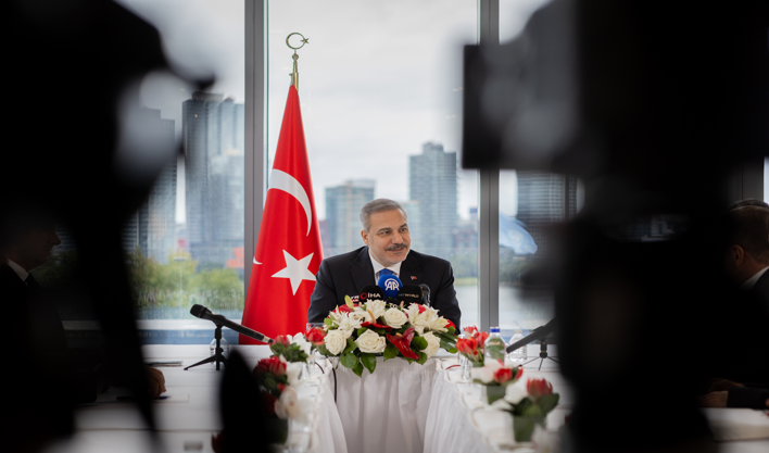 New York'ta Türkiye'nin gündemi "Filistin"! Bakan Fidan: İzlediğimiz politika İsrail'i bitme noktasına getirdi