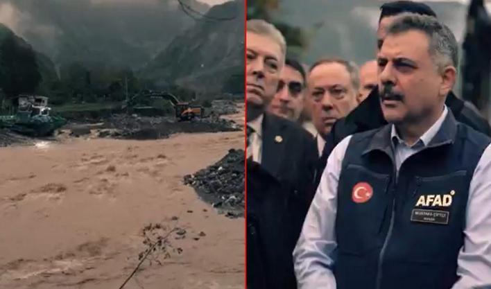 Karapürçek'te afet mesaisi! Bakan Çiftçi sahadan paylaştı