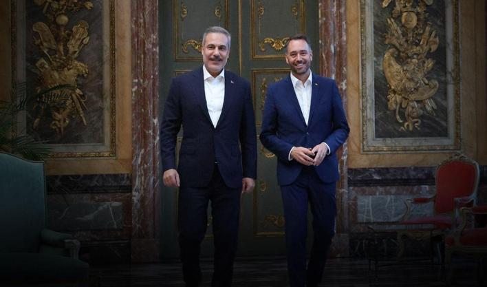 Dışişleri Bakanı Hakan Fidan, Belçikalı mevkidaşı ile Brüksel'de bir araya geldi