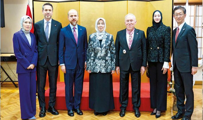 Japonya'dan Büyükelçi Murat Mercan'a ‘Yükselen Güneş Nişanı'