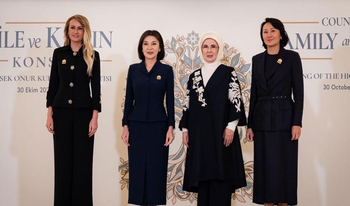 TDT Aile ve Kadın Konseyi için lider eşlerinden destek