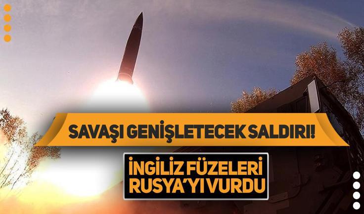 Rusya-Ukrayna savaşında bir ilk! ABD'nin ardından Birleşik Krallık füzeleri ateşlendi